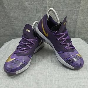 Nike KD 6 BHM Black History Month youth 5Y sneakers purple 599477-501
